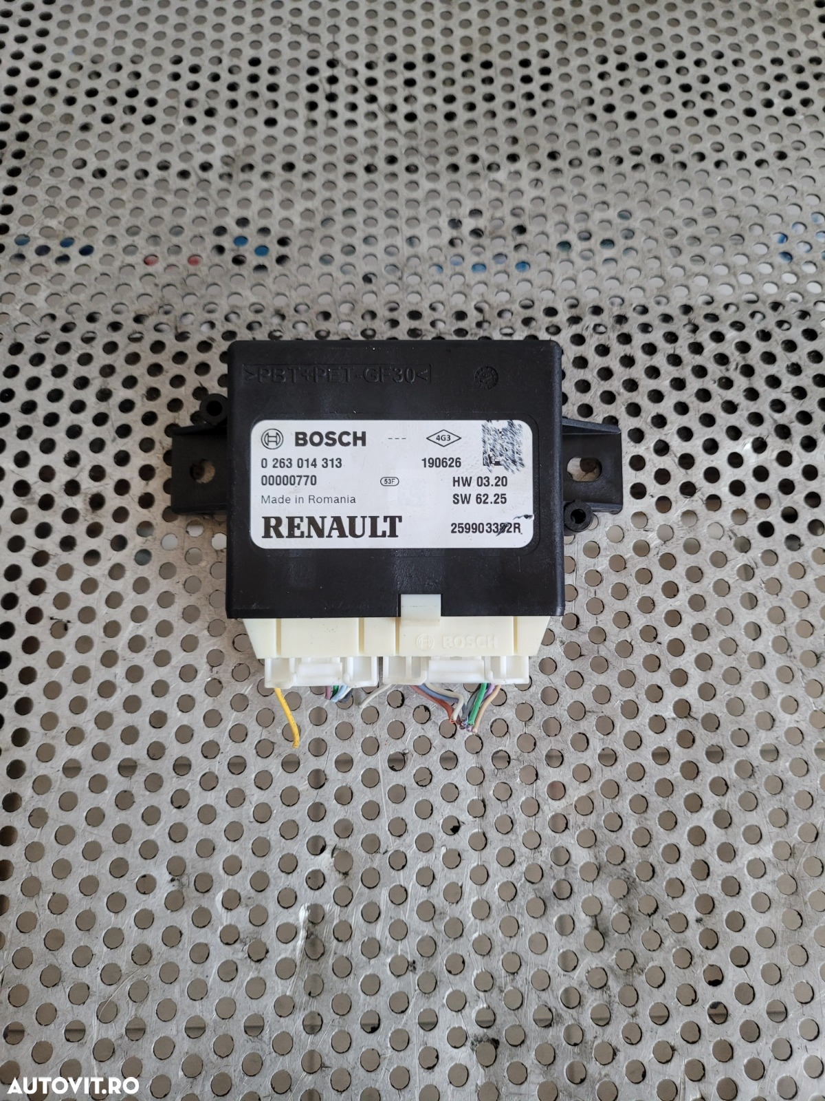 Modul PDC Senzori Parcare Renault Master An 2019-2020-2021-2022 Cod 02630143412 Dezmembrez Renault Master 3/4 An 2019-2020-2021-2022 2.3 Dci Cod Motor M9T F716 Bi-Turbo - 3