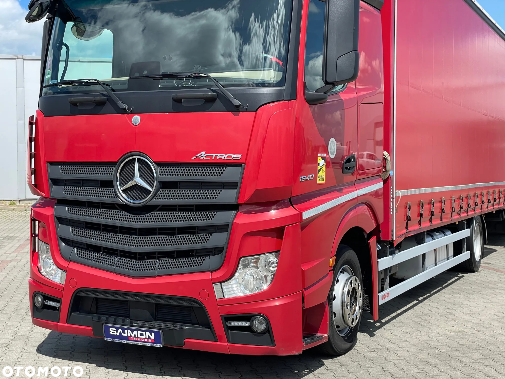 Mercedes-Benz ACTROS 1840 / ZESTAW TANDEM 120 M3 / 7,75 M + 7,75 M / SALON PL - 9