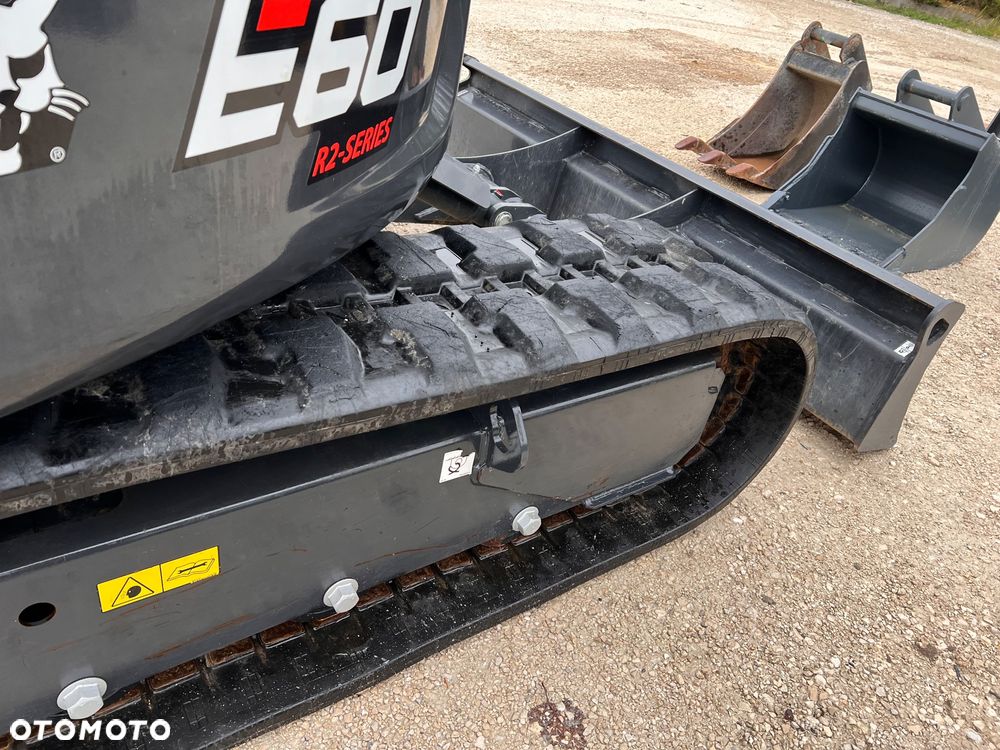 Caterpillar Minikoparka BOBCAT E55Z 23r E60 5 6 tony dodatk linie hydr e35 e 34 e35z cat 304 303,5 serwisowana 1 wł koparka gąsienicowa Cat 303.5 304 305 305.5 306  Kubota 3,5tony - 36