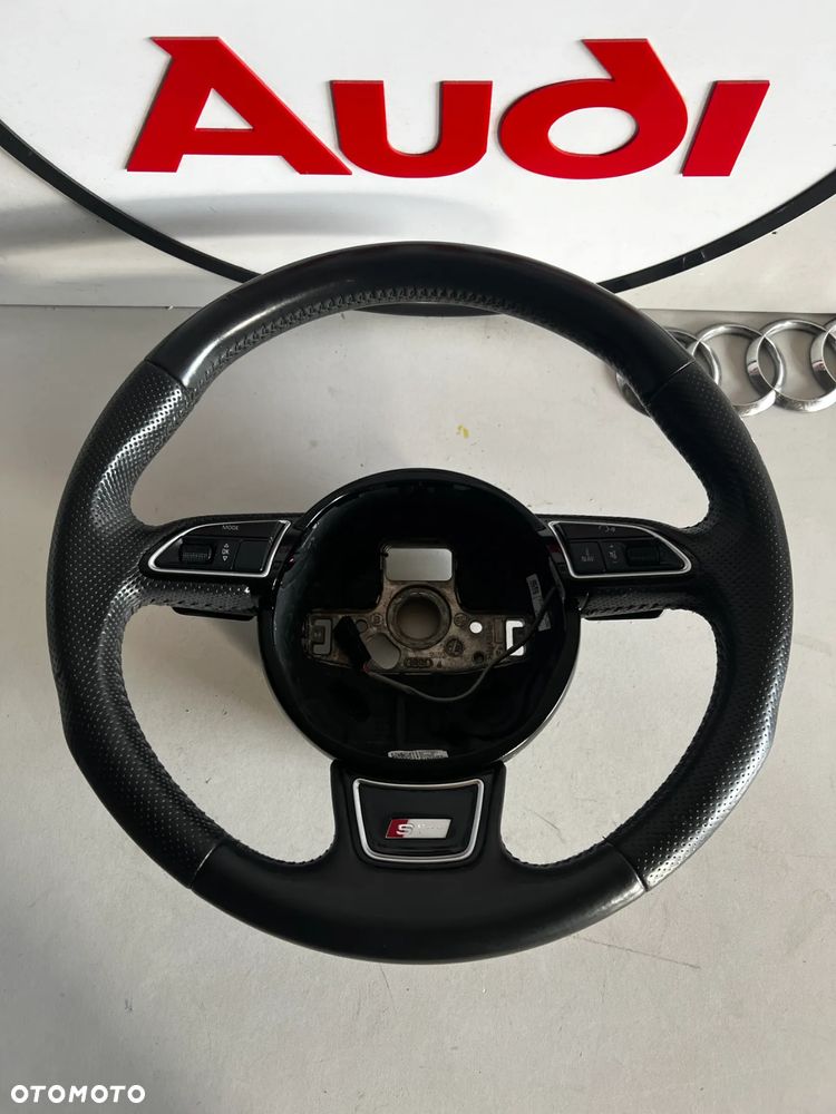 KIEROWNICA MULTIFUNKCJA ŁOPATKI AUDI Q5 8R A5 8T LIFT S-LINE 8R0419091AR - 1