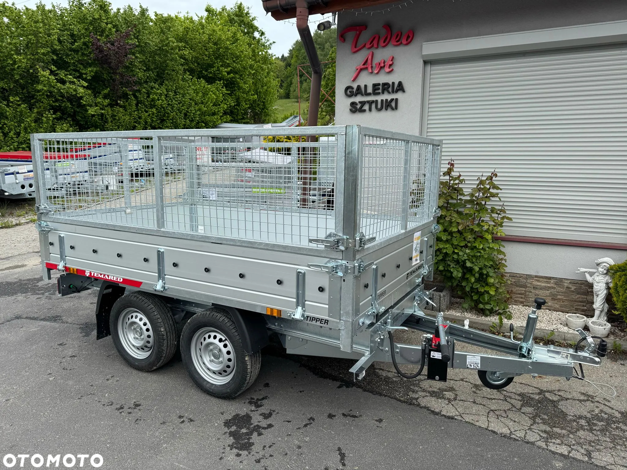 TEMARED TIPPER 2515/2 ALU burty + nadstawka siatkowa - 7