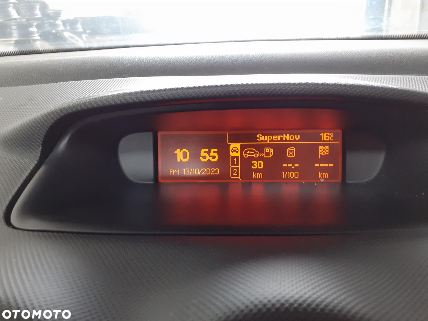 WYŚWIETLACZ PEUGEOT 308 (4A_, 4C_) 9646444280 - 2