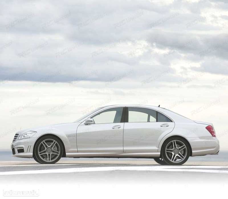 KIT CARROCERIA MERCEDES CLASSE S W221 05-12 LOOK AMG COM LUZ DIURNA - 2