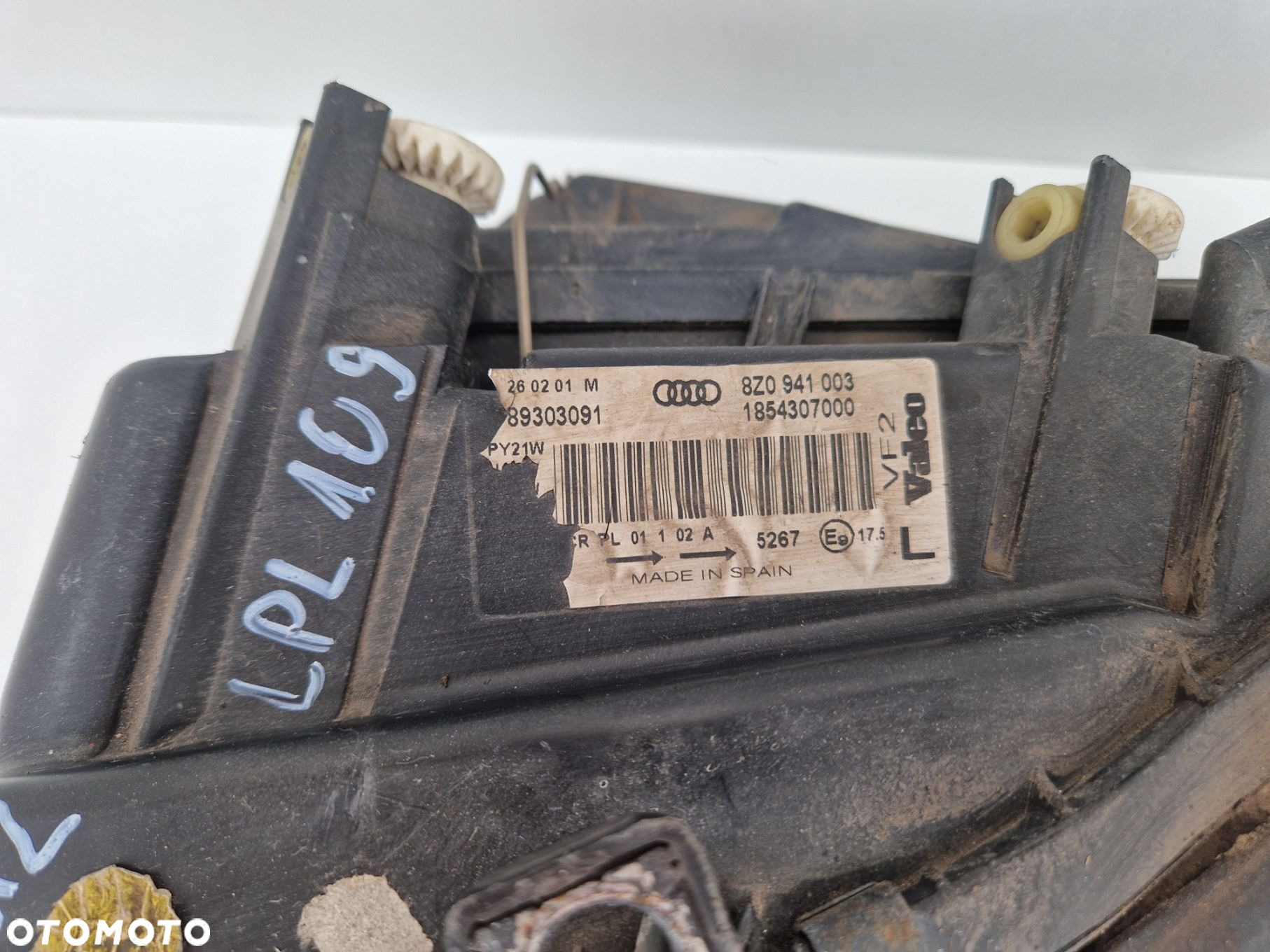 AUDI A2 8Z0941003 LAMPA PRZÓD PRZEDNIA LEWA  EUROPA - 2