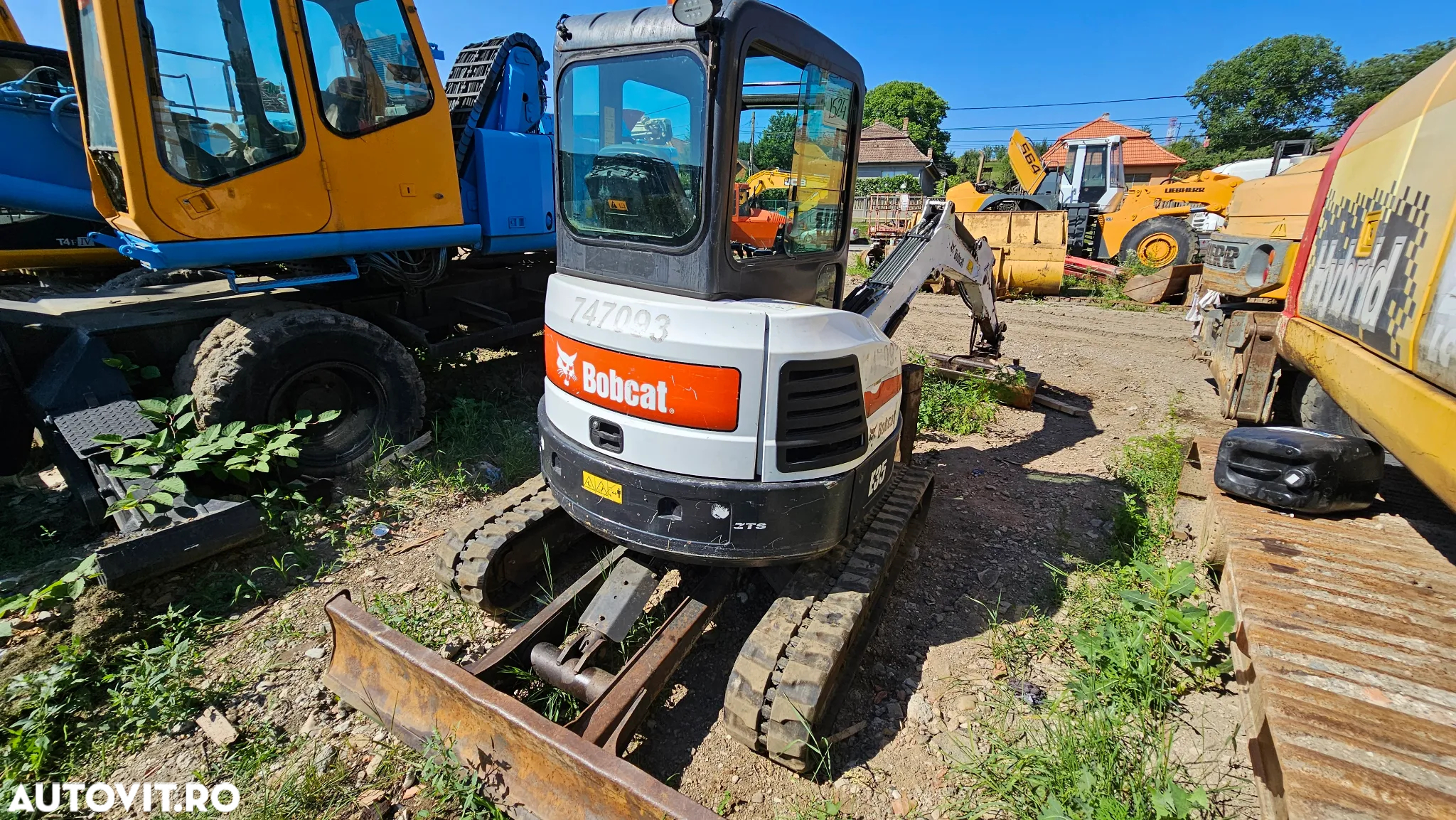 Bobcat E35 Mini Excavator pe șenile - 4