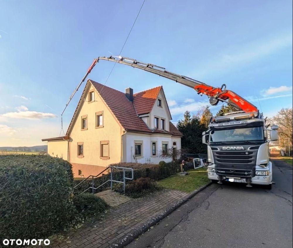 Scania R580 6x2 FASSI F545RA.2.27 XE  HDS Żuraw Fly Jib Wciągarka Siodło - 5