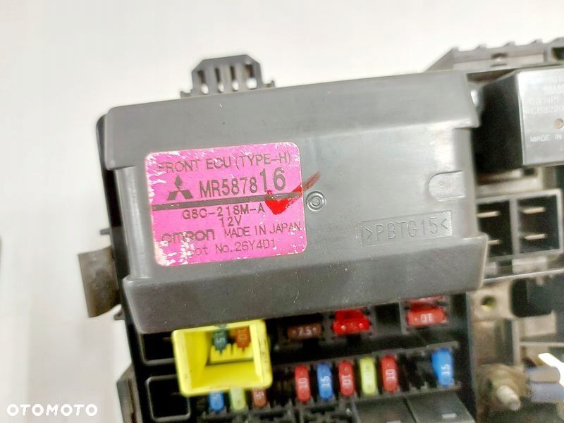 mitsubishi grandis 2.4 b skrzynka bezpieczników moduł ecu mr587816 - 10