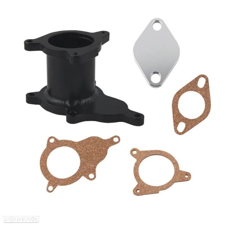 Supressor EGR Audi A4 A6 Motores 2.0 TDI BVA BVF BVG BLB - Preto - 1