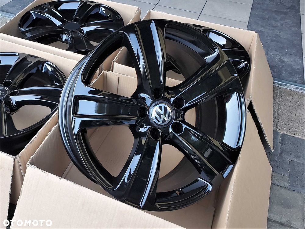 Alufelgi 18 5x112 VW Audi Seat Skoda Mercedes Czarne Oryginalne ! 507#