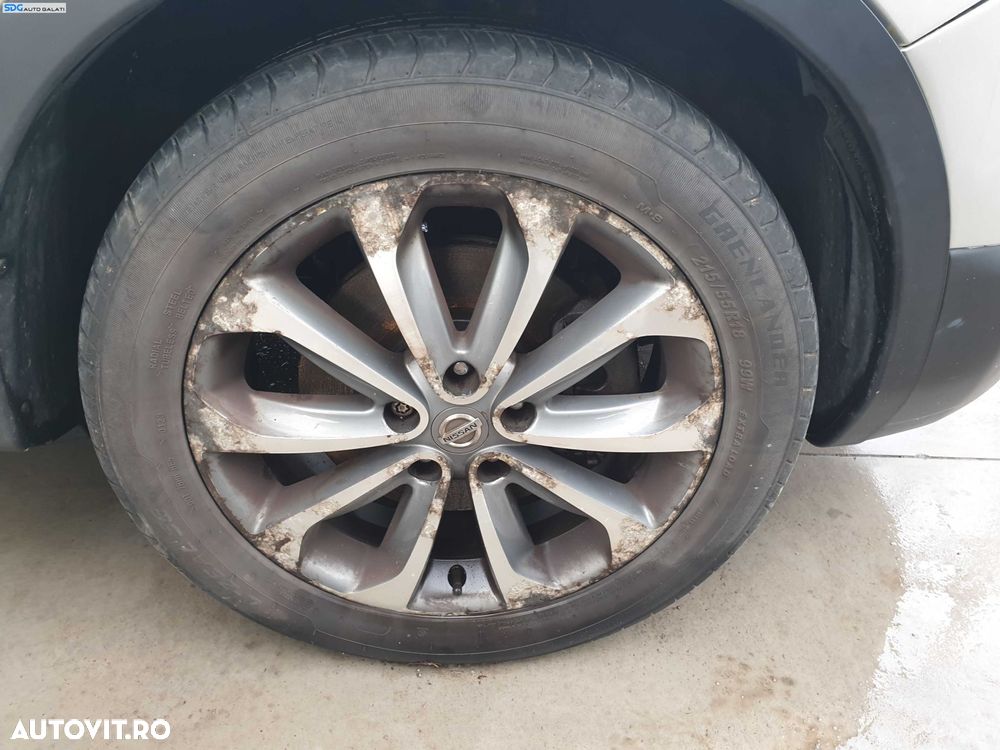 Set 4 Jante Roti Aliaj 215 55 18 R18 Anvelope Vara Dot 2023 Nissan Qashqai J11 2013 - 2018 [Q0410] - 3