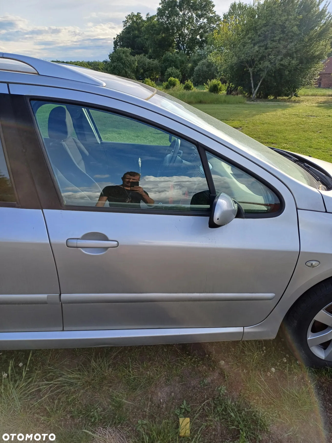 Drzwi Peugeot 307 sw 2007 EZRC stan bdb kombi - 3