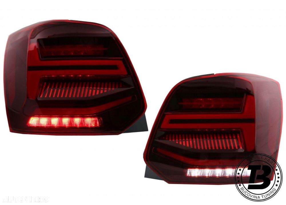 Stopuri Full LED compatibile cu VW Polo 6R 6C Vento Design - 12