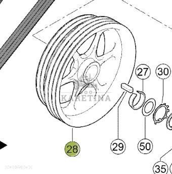 Claas Lexion 740 750 760 Koło Pasowe Napędu 0006650770   00 0665 077 0 - 1