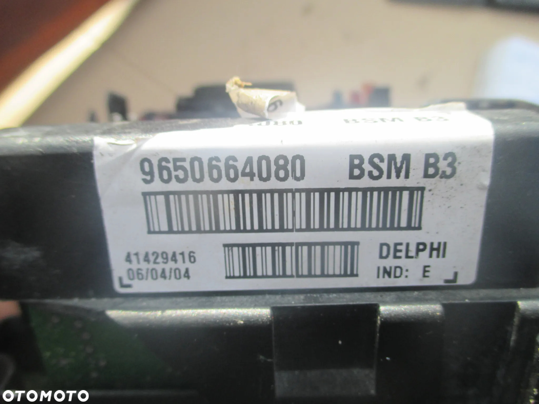 moduł BSM B3 Citroen Peugeot 9650664080 - 3