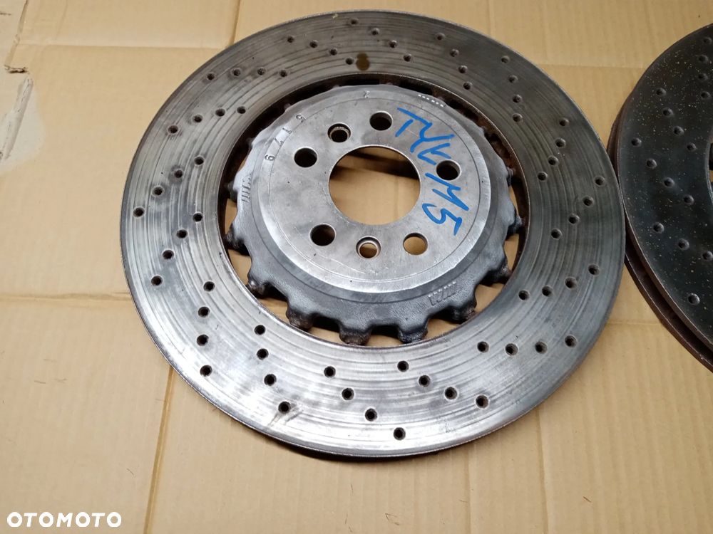 Tarcze hamulcowe tył tylne komplet BMW M5 G30 F90 4.4 V8 - 2