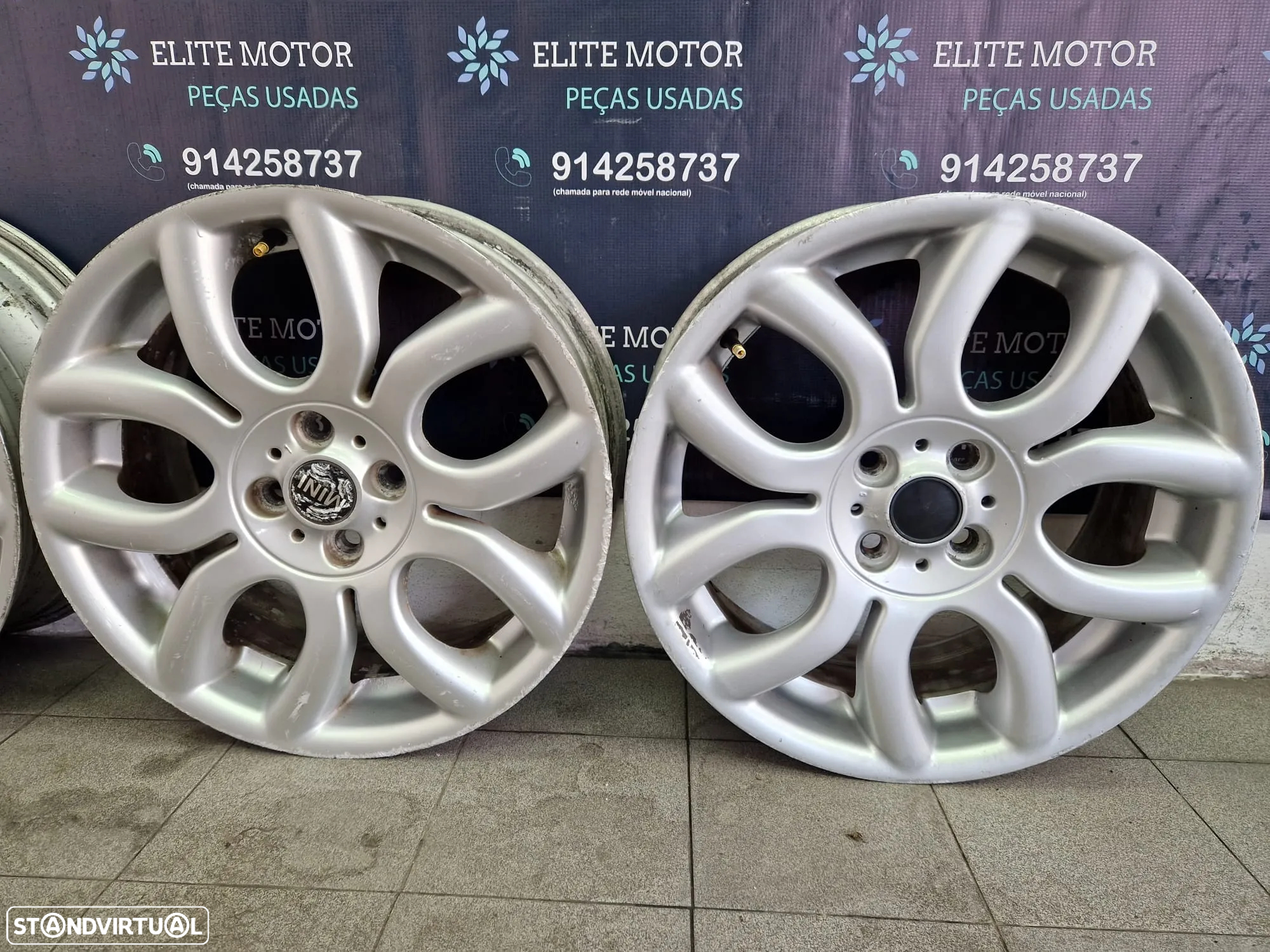 Jantes usadas MINI COOPER R56 17 Flame Spoke 4x100 R55 R57 R53 - 4
