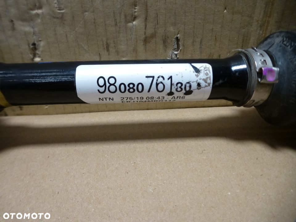 CITROEN  C5 AIRCROSS 5008 3008 PÓŁOŚ LEWA 2.0 AUTOMAT 9808076180  gwa!!! - 2