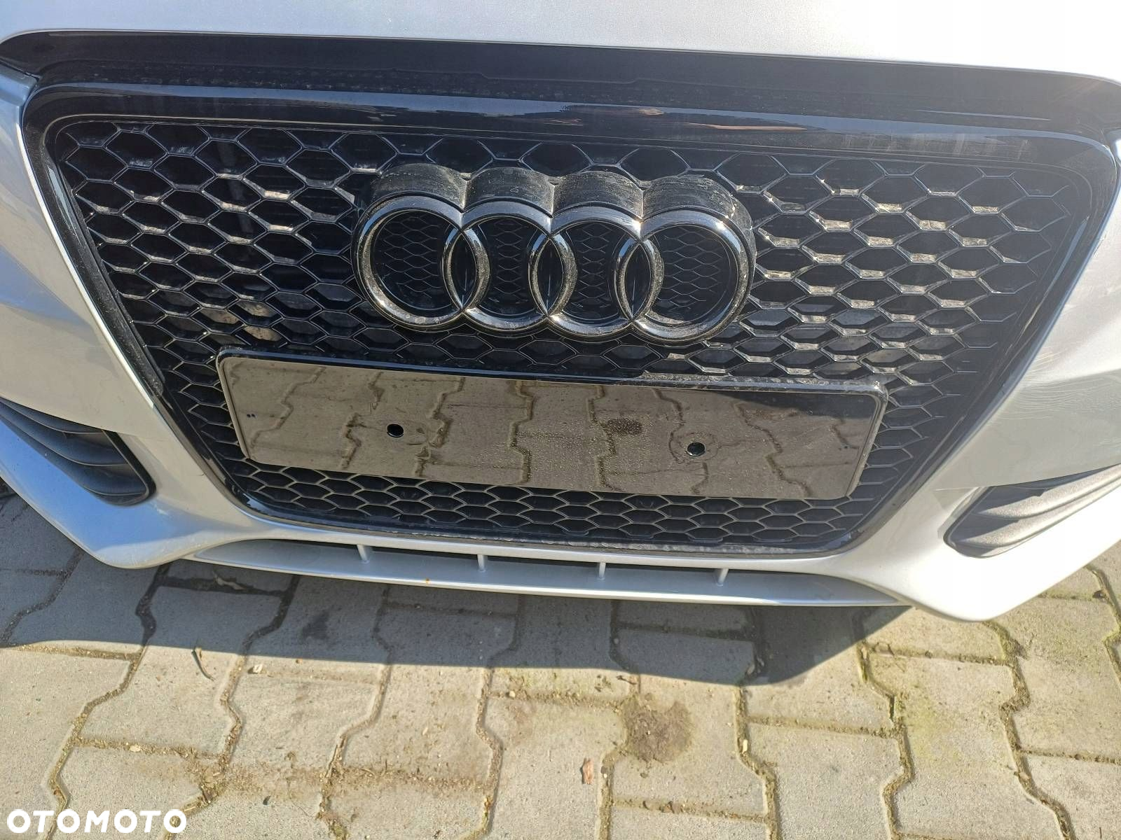 KOMPLETNY PRZÓD MASKA ZDERZAK LAMPA AUDI A4 B8 LX7W - 4