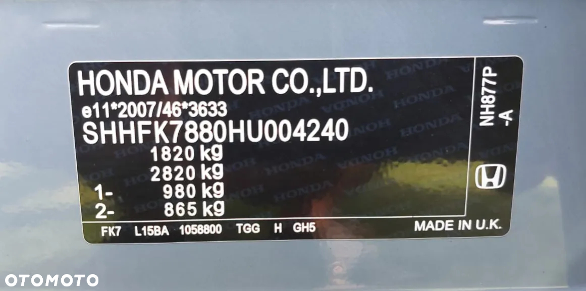 Honda Civic 1.5 i-VTEC Turbo CVT Prestige - 27
