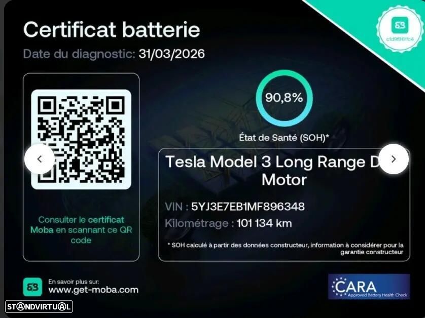 Tesla Model 3 Long Range Tração Integral - 38