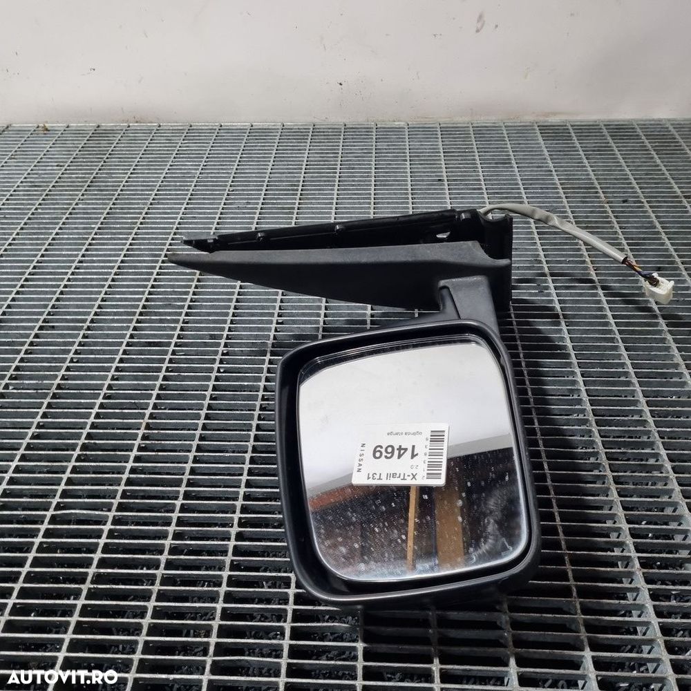 Oglinda stanga Nissan X - Trail T31 2007 - 2013 4 Usi BLACK - MET G41 (1469) Cu rabatare ... - 4