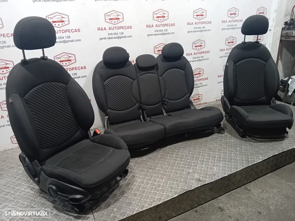 Conjunto de Bancos Mini Countryman R60 em Tecido Imaculados Original - 2