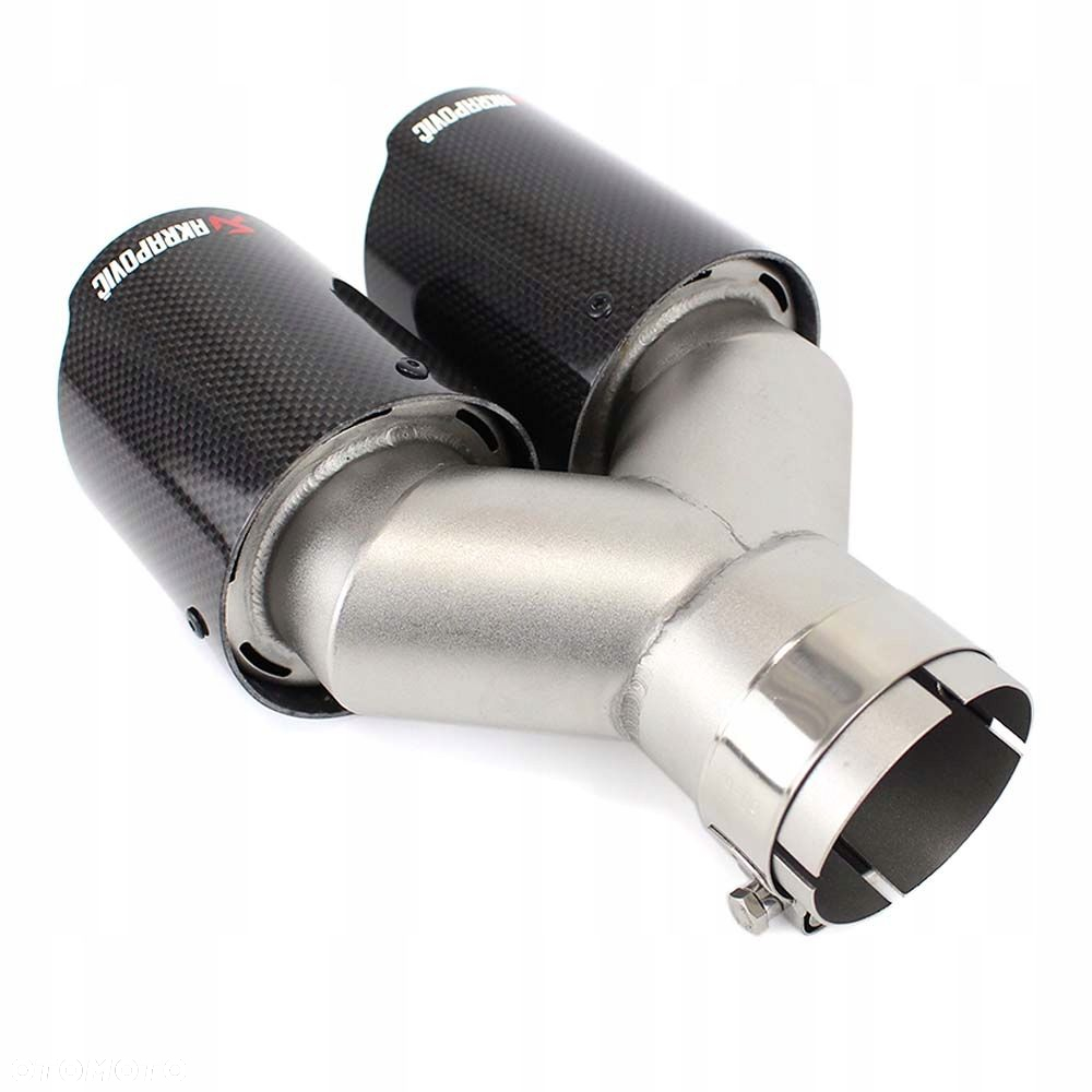 Końcówka wydechu tłumika AKRAPOVIC KARBON 90/63 M - 6