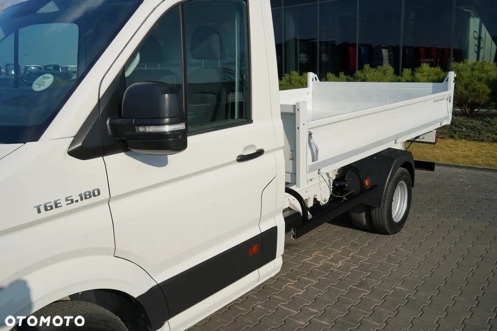 MAN TGE 5.180 / WYWROTKA TYLNOZSYPOWA / RADAR  / BLIŹNIAK / MANUAL / SPROWADZONY - 19