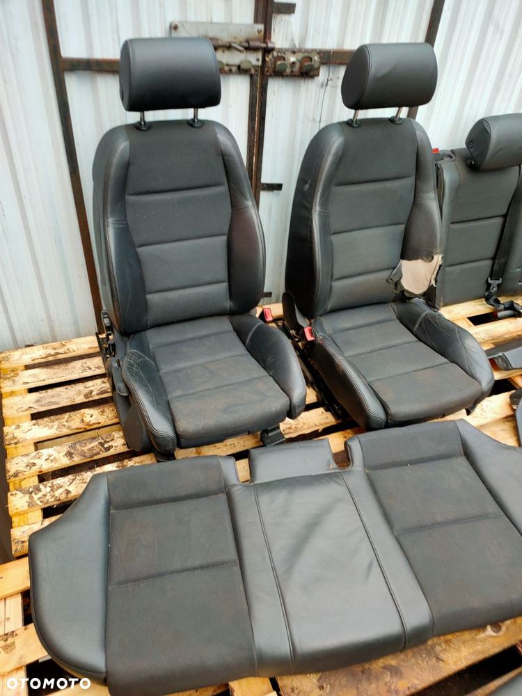 fotele komplet pólskóra speed kubły a4 b6 avant kombi - 7