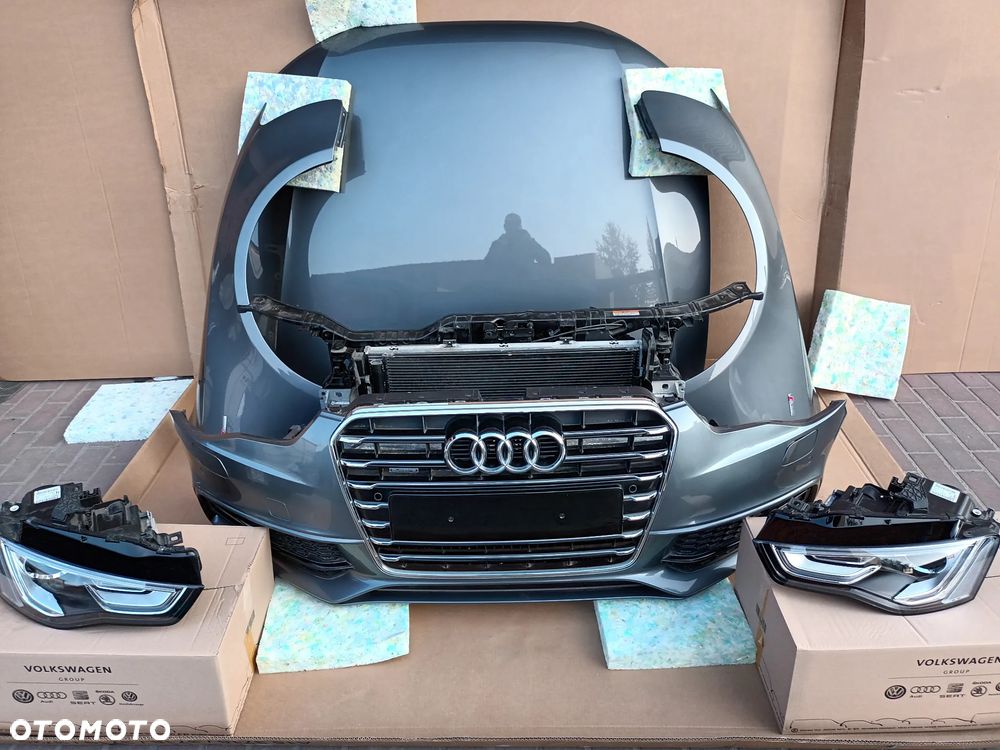 Audi A5 8T S-line Lift kompletny przód maska pas lampy błotnik zderzak kolor LX7R 0C0C 16km