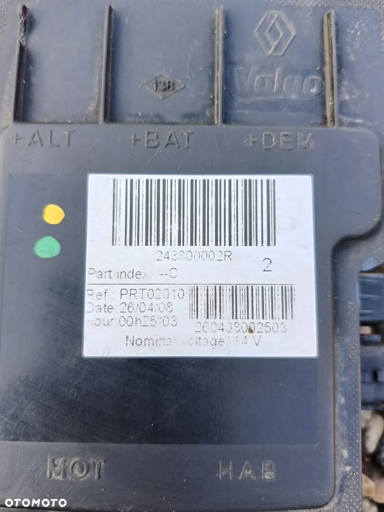MODUŁ STEROWNIK AKUMULATORA RENAULT LAGUNA III 243800002R - 2