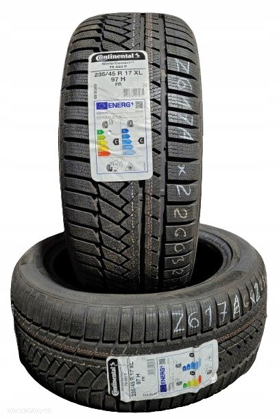 2x Continental WinterContact TS850P 235/45R17 97H Z617A