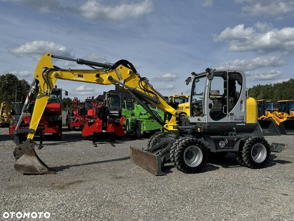 Wacker Neuson Neuson EW100 Pług + Podpory 10 ton Szybkozłącze Klimatyzacja - 13