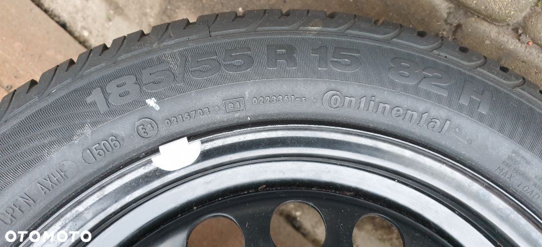 KOŁO ZAPASOWE OPEL CORSA C 4X100 15" ET49 OPONA 185/55 R15 - 10