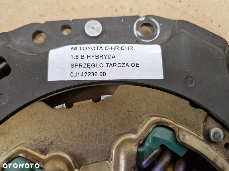 toyota chr c-hr 1 i 1.8 b hybryda tarcza sprzęgła oe 0j142236 - 2