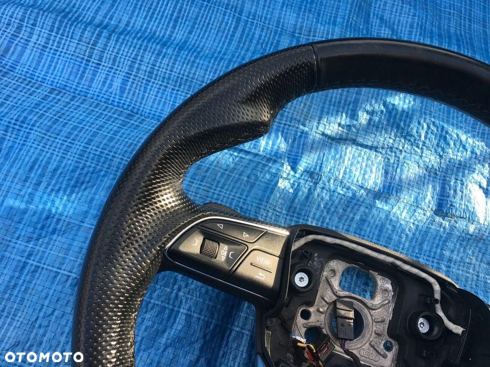 Audi Q7 4M Kierownica Grzana Łopatki 2017r 4M0419689k4PK - 4