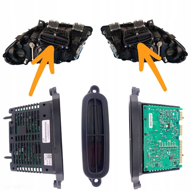 Kaseta sterownik TMS moduł lamp XENON SKRĘTNYCH BMW F10 F11 F07 GT ADAPTIVE - 2