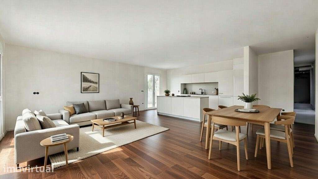 Apartamento T3 com garagem em zona de Santa Clara - Grande imagem: 4/12