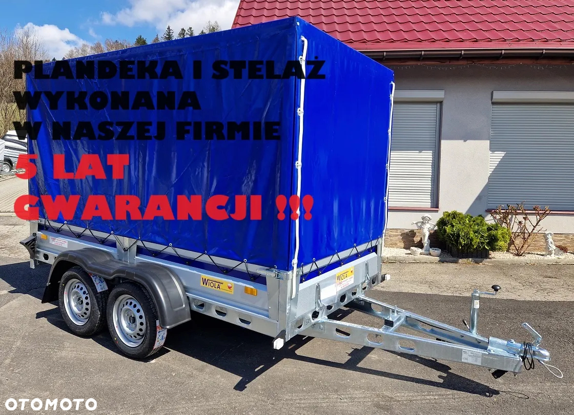 Wiola SILEZIA PLUS PRZYCZEPA 2-osiowa 2,9m - 8