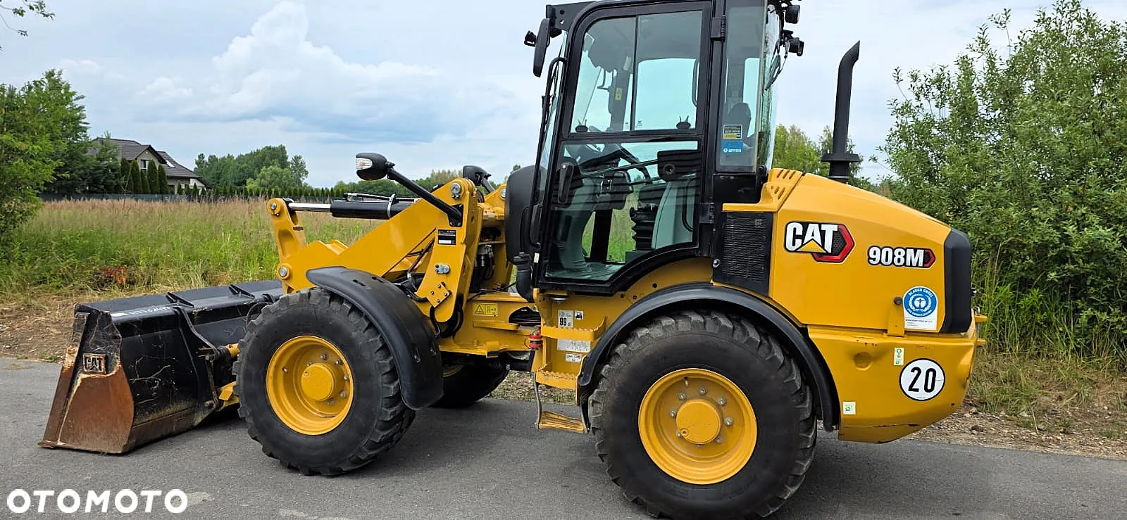 Caterpillar 908M -2021rok -1597godzin Caterpillar 908 , cat 908, cat 906 , cat 907 - 2