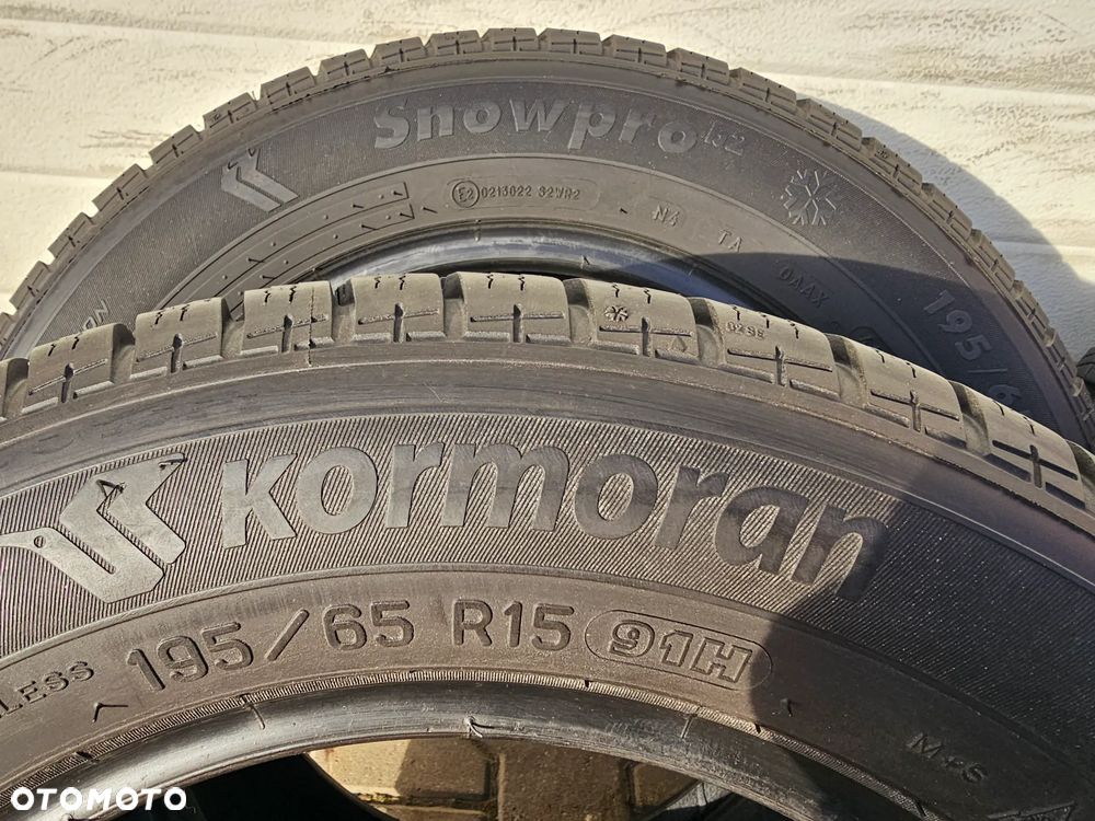 (O204) 195/65R15 91T 16r 7,5mm / Kormoran Snowpro b2 - 9