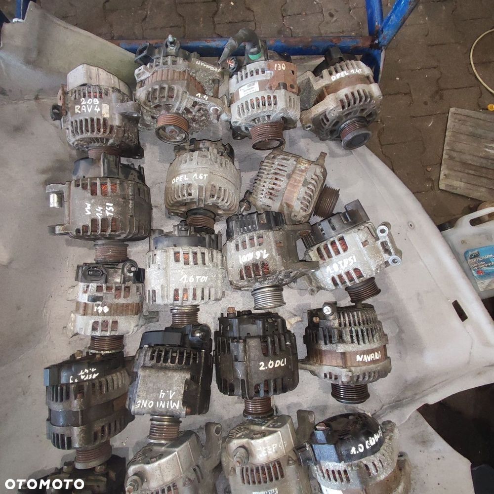 volkswagen lt rozrusznik alternator - 12