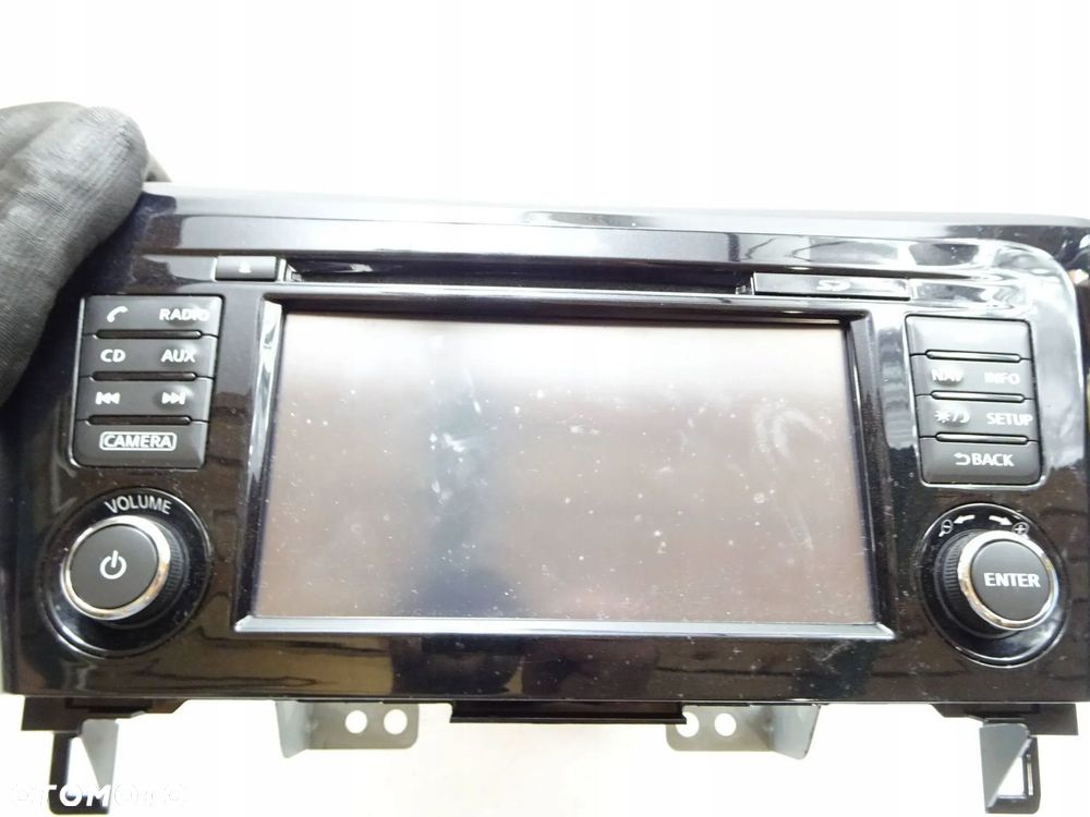radio cd nawigacja nissan qashqai j11 14-17r., - 5
