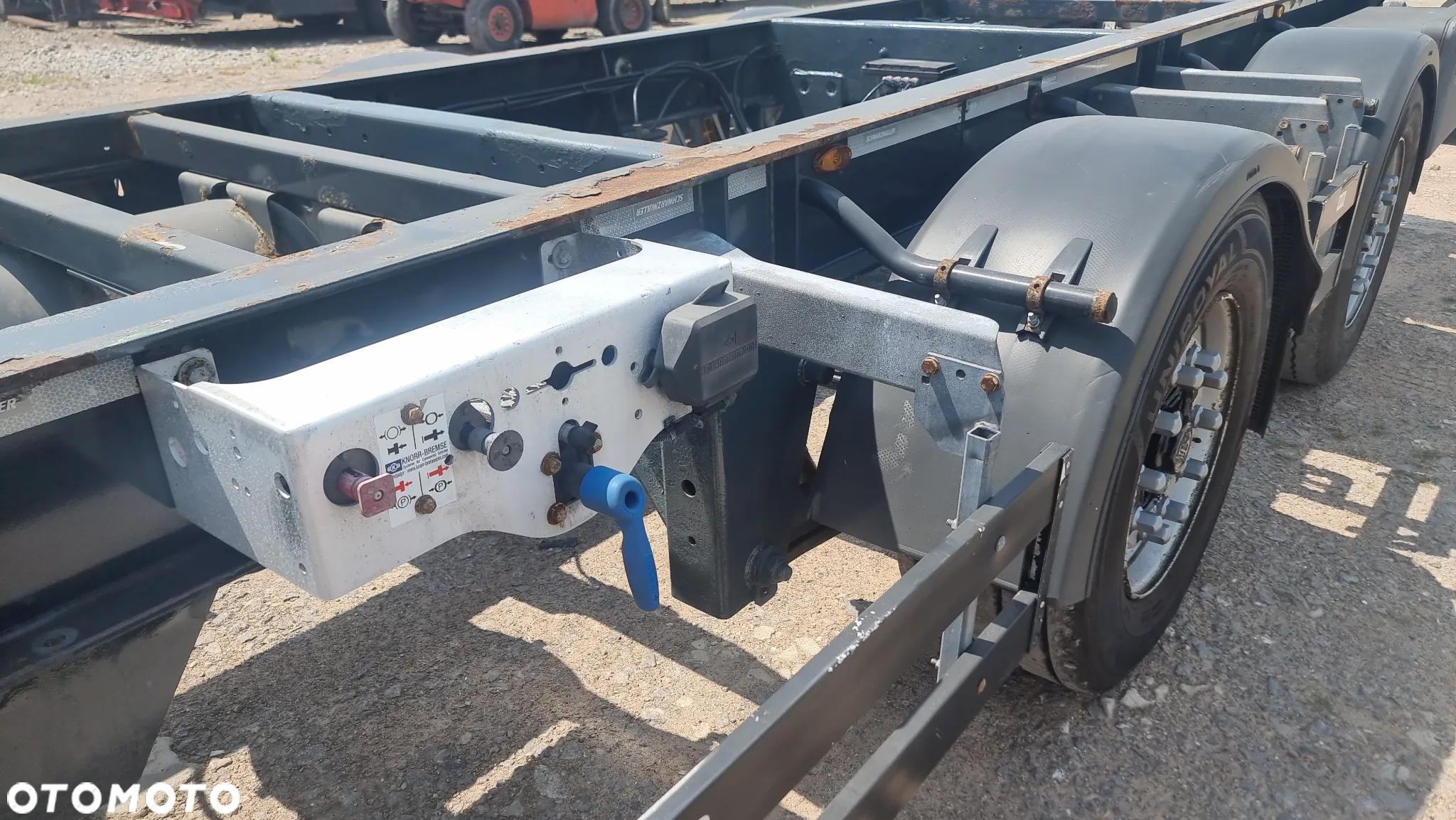 Schwarzmuller 25.500zł netto TANDEM BDF 7.45-7.80m SCHWARZMULLER DHL/DACHSER/DPD GÓRNY ZACZEP  2017ROK OPONY 385/55R22.5 HAMULCE TARCZOWE osie BPW ECO PLUS MOŻLIWOŚĆ TRANSPORTU - 7