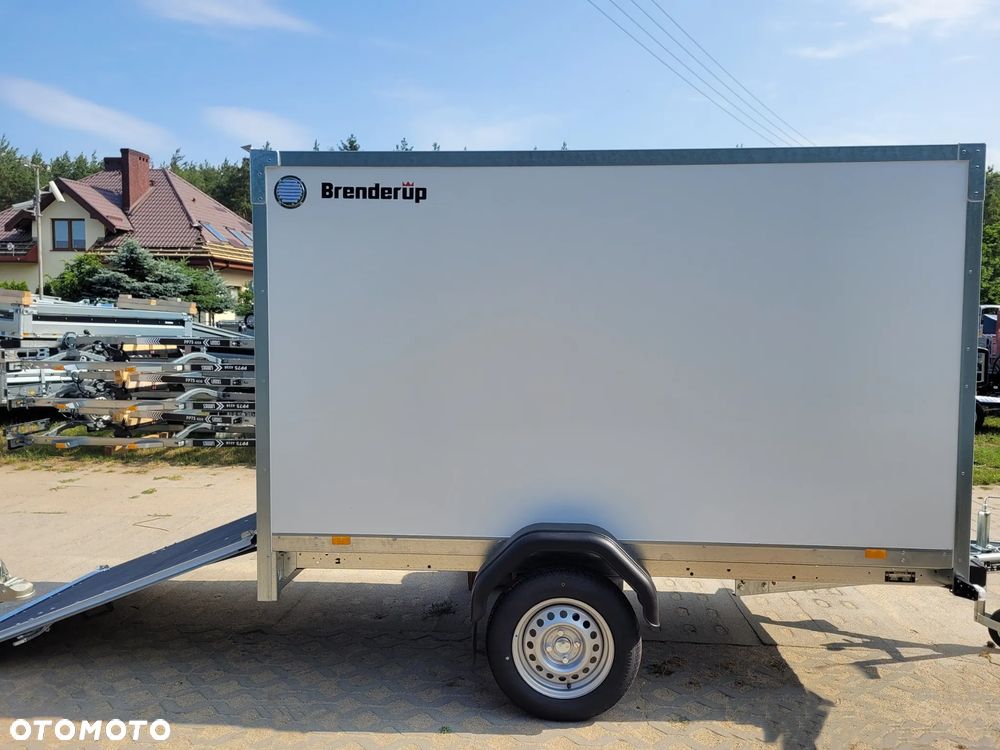 Brenderup Przyczepa CARGO CD260 750kg furgon z rampą lub z drzwiami 260x130cm H150 lekka 750kg - 5