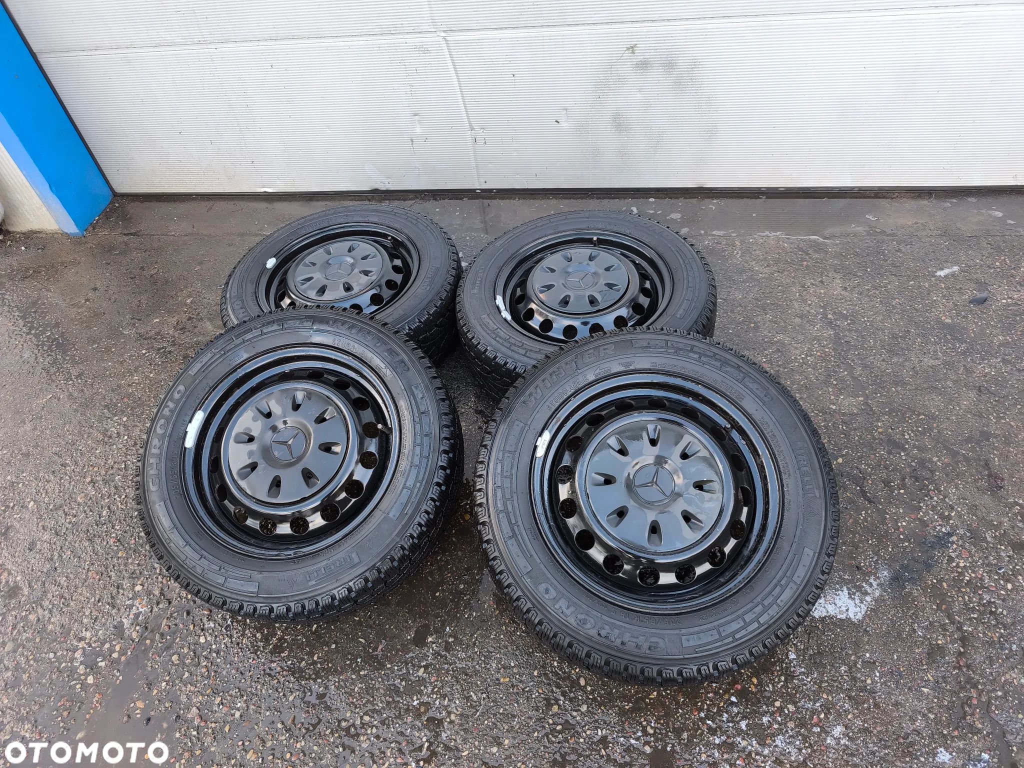 Koła opony zimowe 205/65 R16 5x112 Mercedes-Benz Vito w639 w447 A 6394013302 - 1