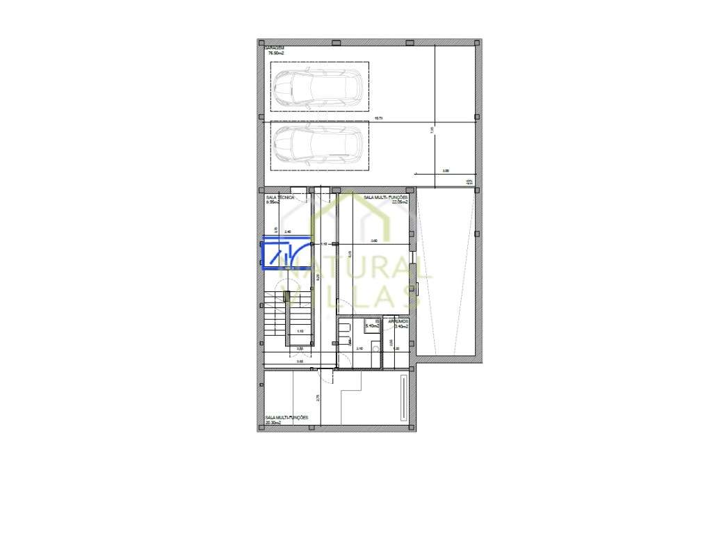 Moradia de Luxo T5+Piscina Chave-na-Mão em Gambelas - Grande imagem: 4/4