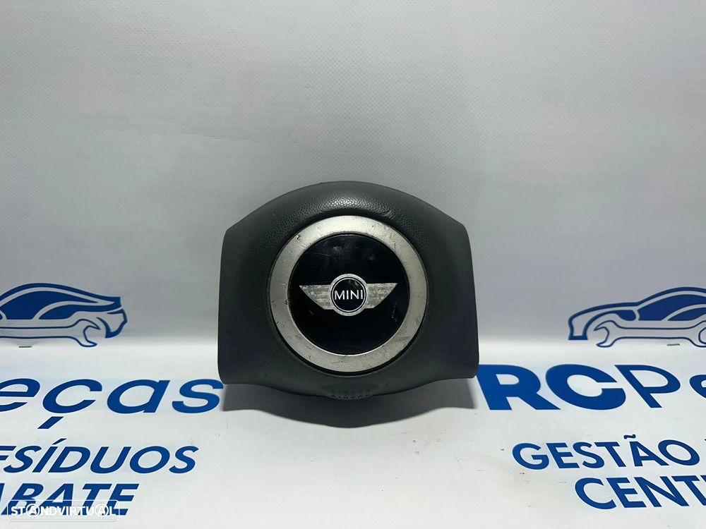 .Airbag Volante 2 Braços BMW Mini Cooper One S D R50 R52 Cabrio R53 6757407 2001 - 2007 - 3