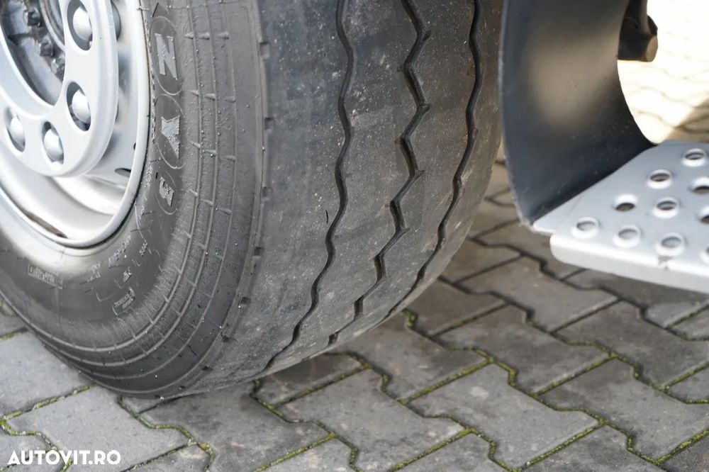 MAN TGS 33.360 / 6x4 / BASCULĂ SPATE 5.8 M + HIAB XS 122 HGV / RADIOCOMANDĂ / HGV ÎN SPATELE CABINEI / EURO 5 / MANUALĂ - 22