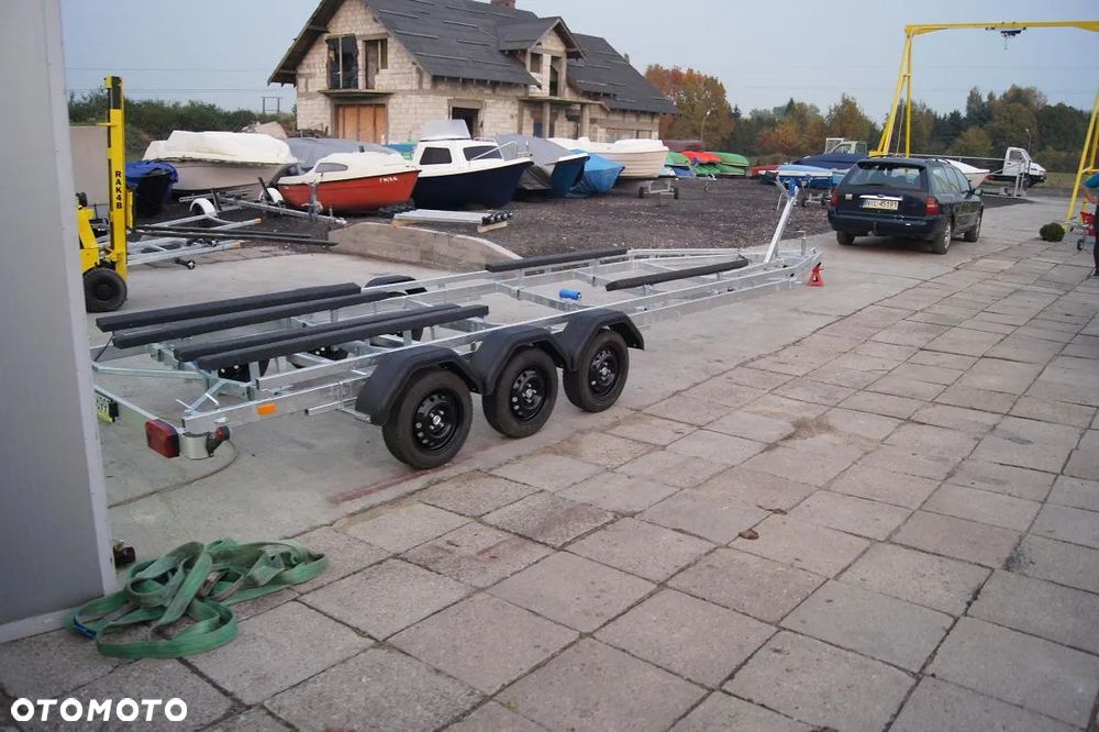 Abi Przyczepa laweta podłodziowa DMC 2700 kg PORTOWA - 7